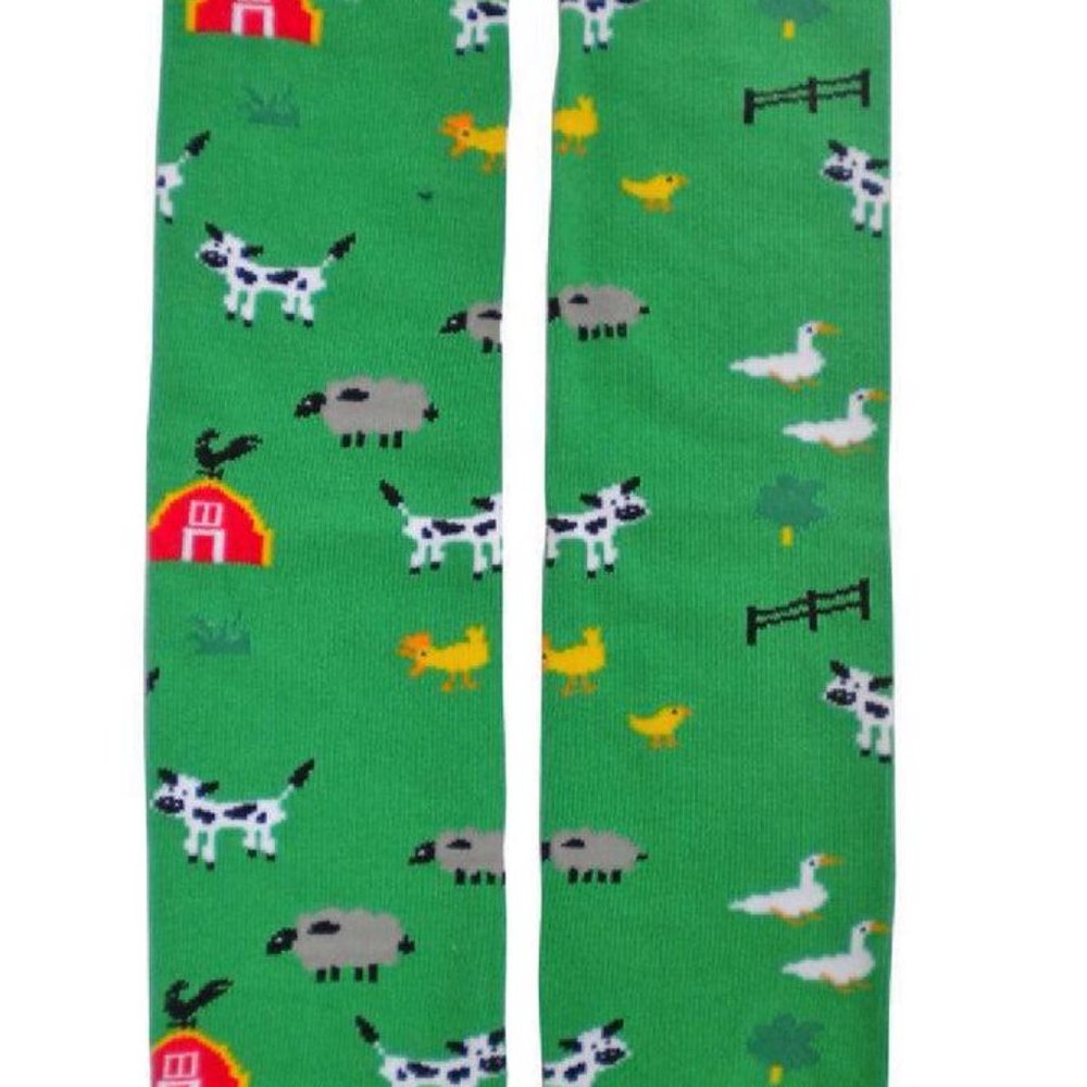 E-I-E-I-O Barnyard Farm Leg Warmers by Huggalugs - Babies to Kids 8 Years - NIP - Picture 3 of 3